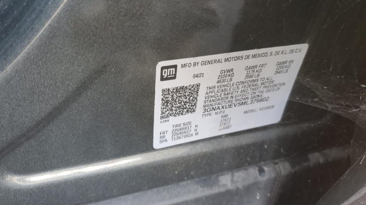 Chevrolet Equinox  2021