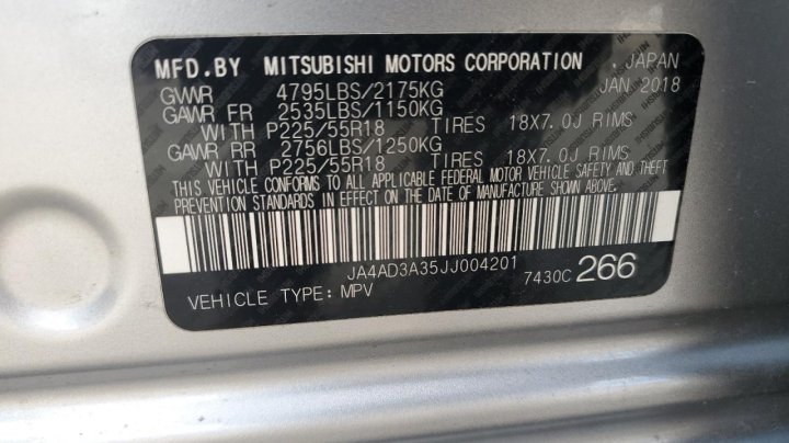 Mitsubishi Outlander  2018