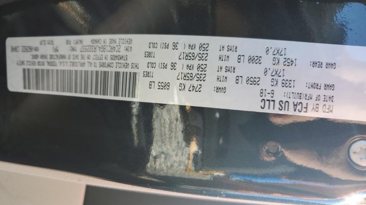 CHRYSLER Pacifica  2018