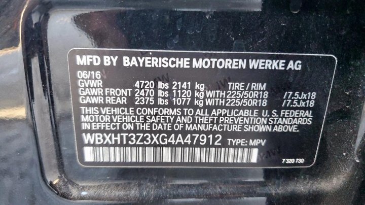 BMW X1  2016