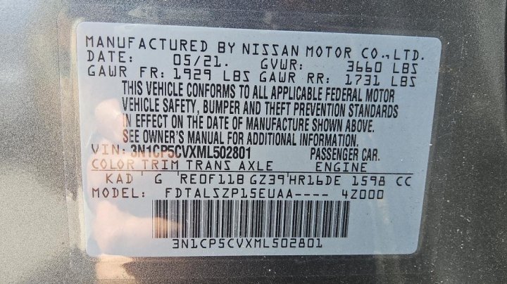 Nissan Kicks  2021