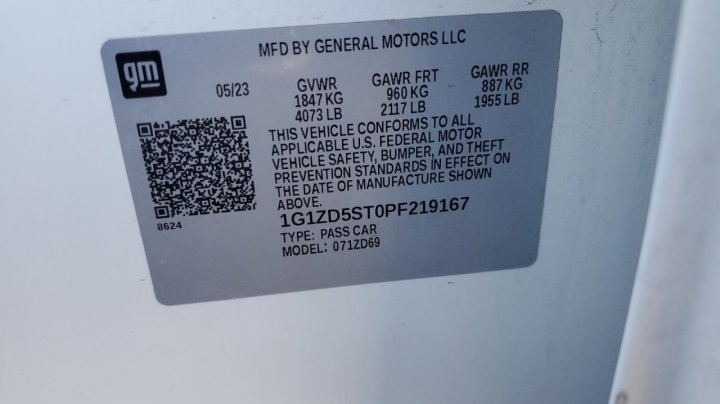 Chevrolet Malibu  2023
