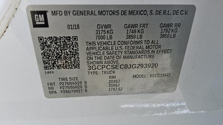Chevrolet Silverado  2018