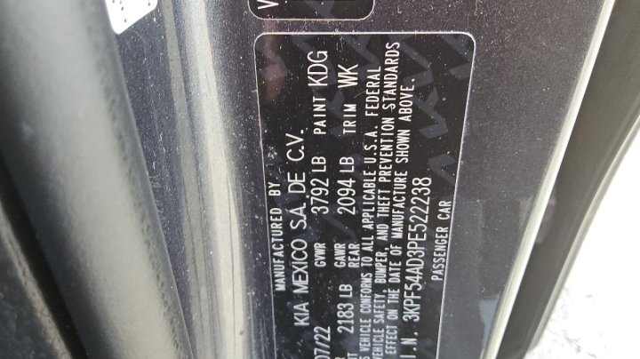 KIA FORTE  2023