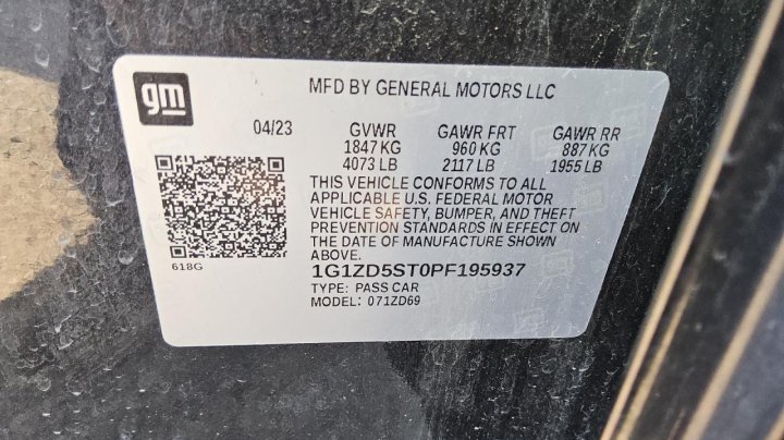 Chevrolet Malibu  2023