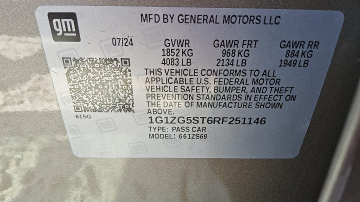 Chevrolet Malibu  2024