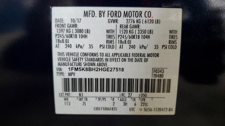 Ford Explorer  2017