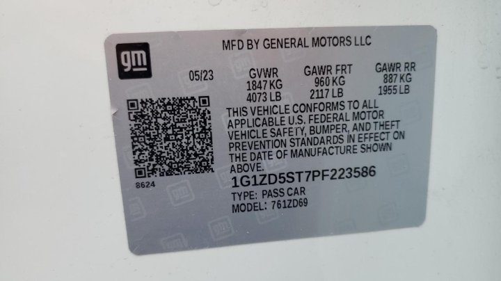 Chevrolet Malibu  2023