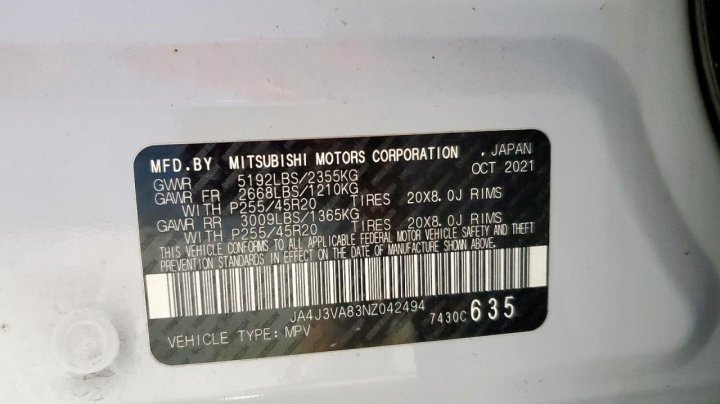 Mitsubishi Outlander  2022
