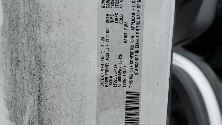 RAM PROMASTER 3500  2023