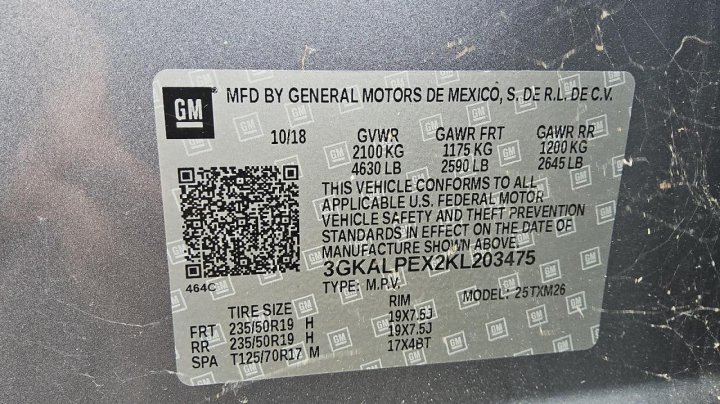 GMC TERRAIN  2019