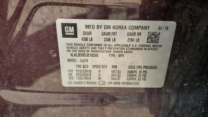 Buick Encore  2018