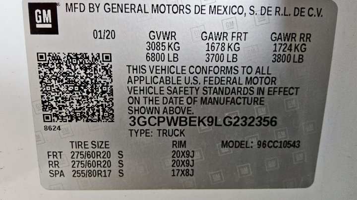 Chevrolet Silverado  2020
