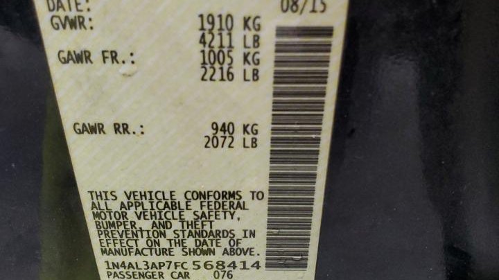 Nissan Altima  2015