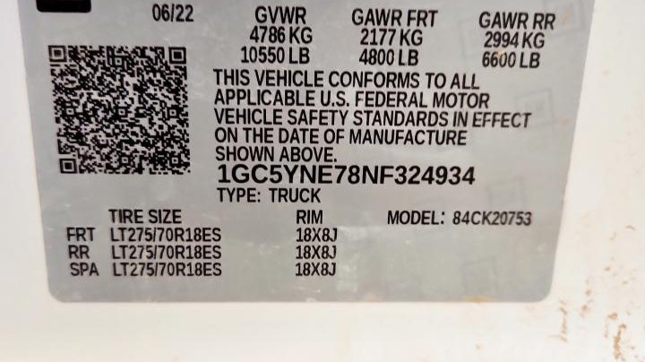 Chevrolet Silverado  2022