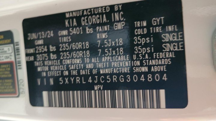 KIA Sorento  2024