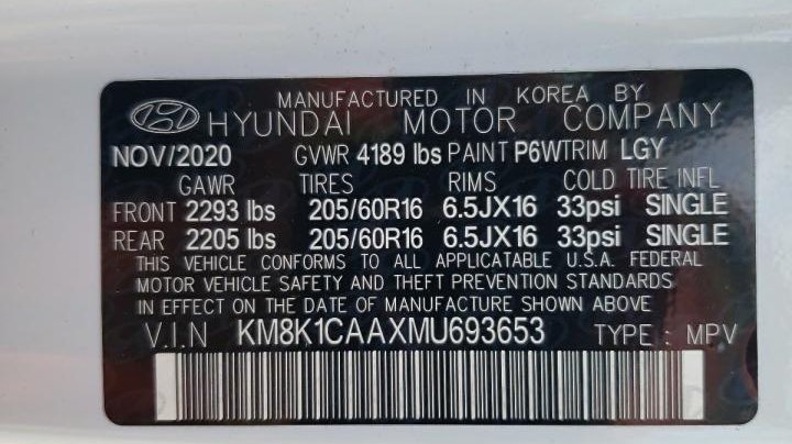 Hyundai Kona  2021