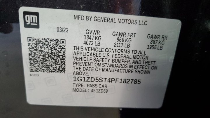 Chevrolet Malibu  2023