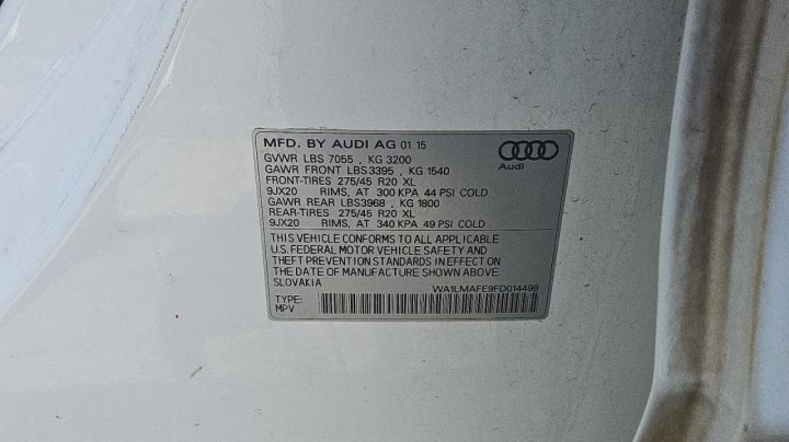 Audi Q7  2015