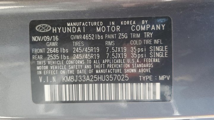 Hyundai Tucson  2017