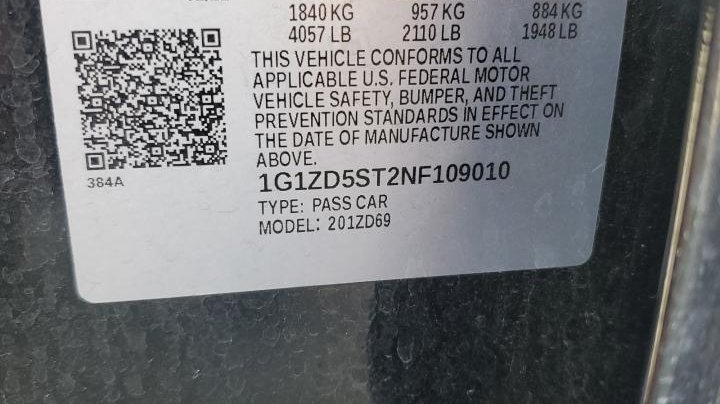 Chevrolet Malibu  2022