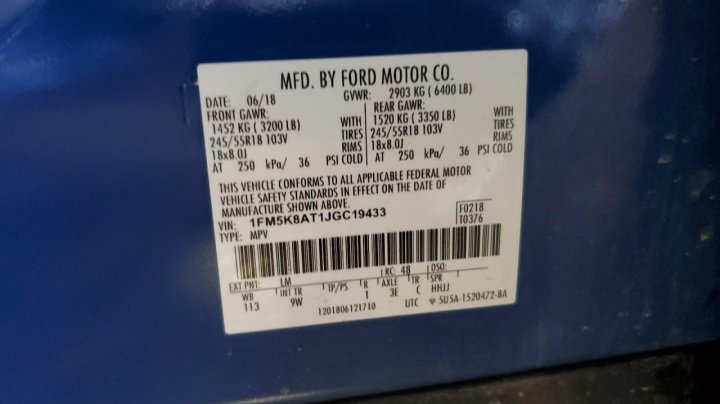 Ford Explorer  2018