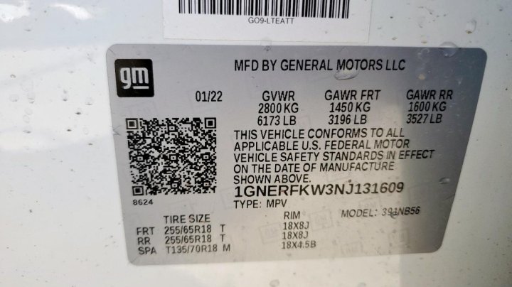 Chevrolet Traverse  2022