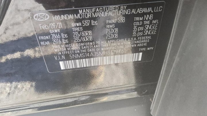 Hyundai Santa Fe  2021