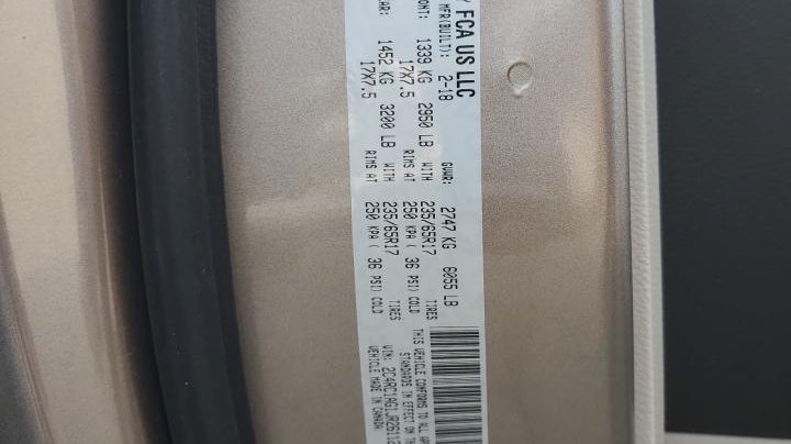 CHRYSLER Pacifica  2018