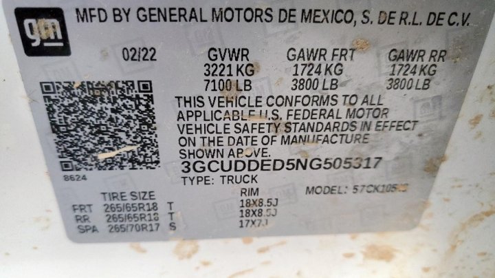 Chevrolet Silverado  2022