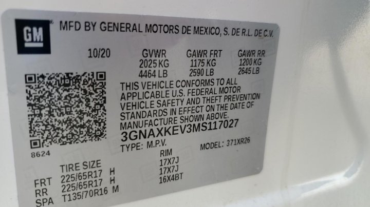 Chevrolet Equinox  2021