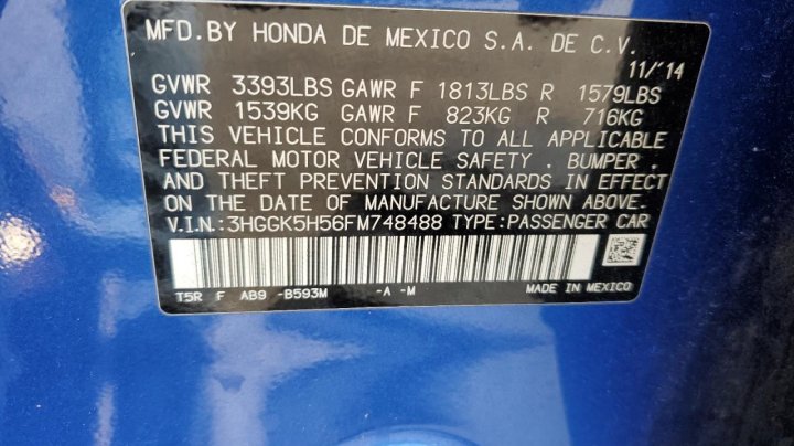 Honda Fit  2015