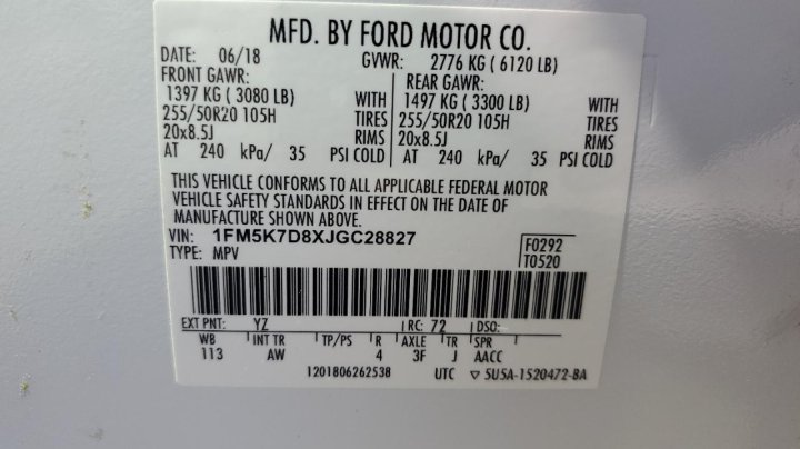 Ford Explorer  2018