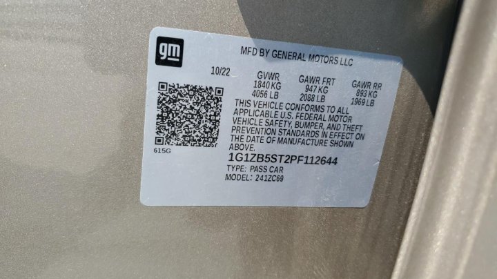 Chevrolet Malibu  2023