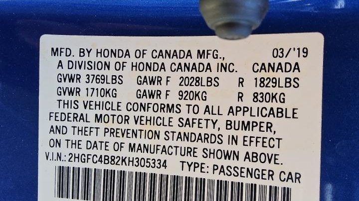 Honda Civic  2019