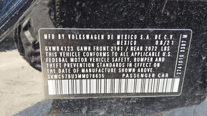 Volkswagen JETTA  2021