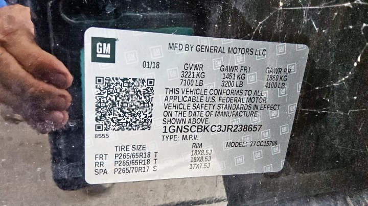 Chevrolet Tahoe  2018