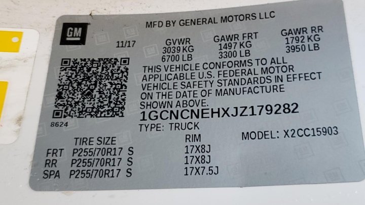 Chevrolet Silverado  2018