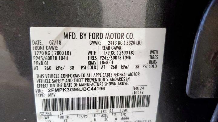 Ford EDGE  2018