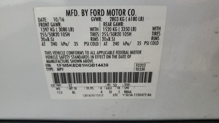 Ford Explorer  2017