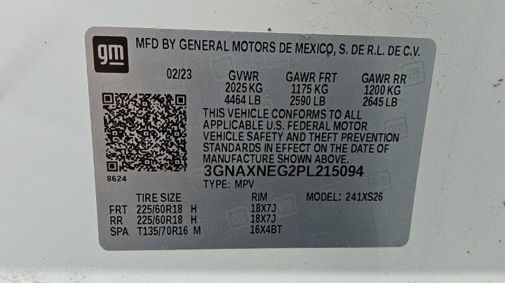 Chevrolet Equinox  2023