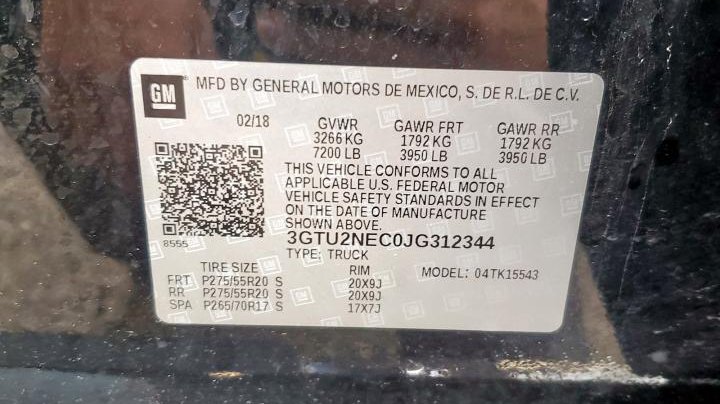 GMC Sierra K1500 SLT 2018
