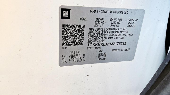 GMC Acadia SLE 2021