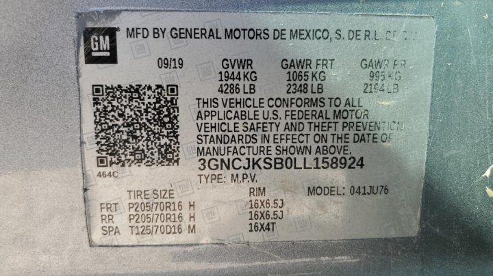 Chevrolet Trax LS 2020
