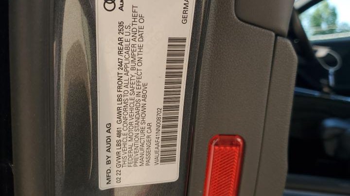 Audi A4 PREMIUM PLUS 45 2022