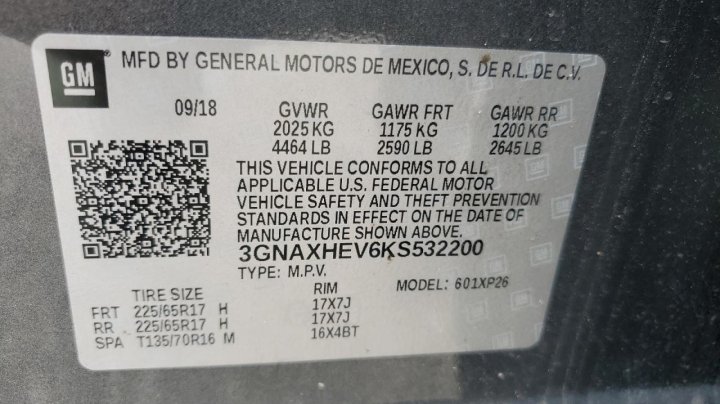 Chevrolet Equinox LS 2019