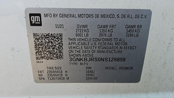 Chevrolet Blazer 3LT 2022