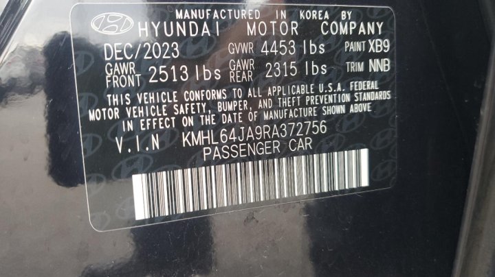 Hyundai SONATA SEL 2024