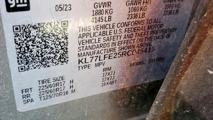 Chevrolet Trax LS 2024
