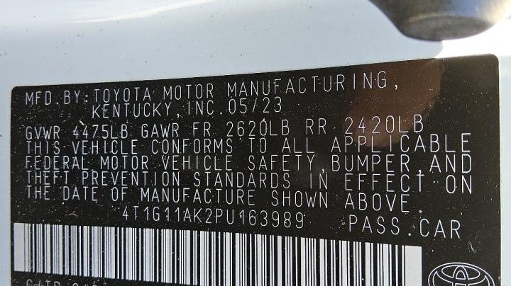 Toyota Camry SE NIGHT SHADE 2023